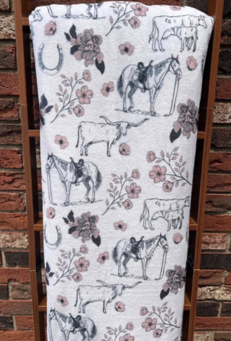 Blanket - Western Floral